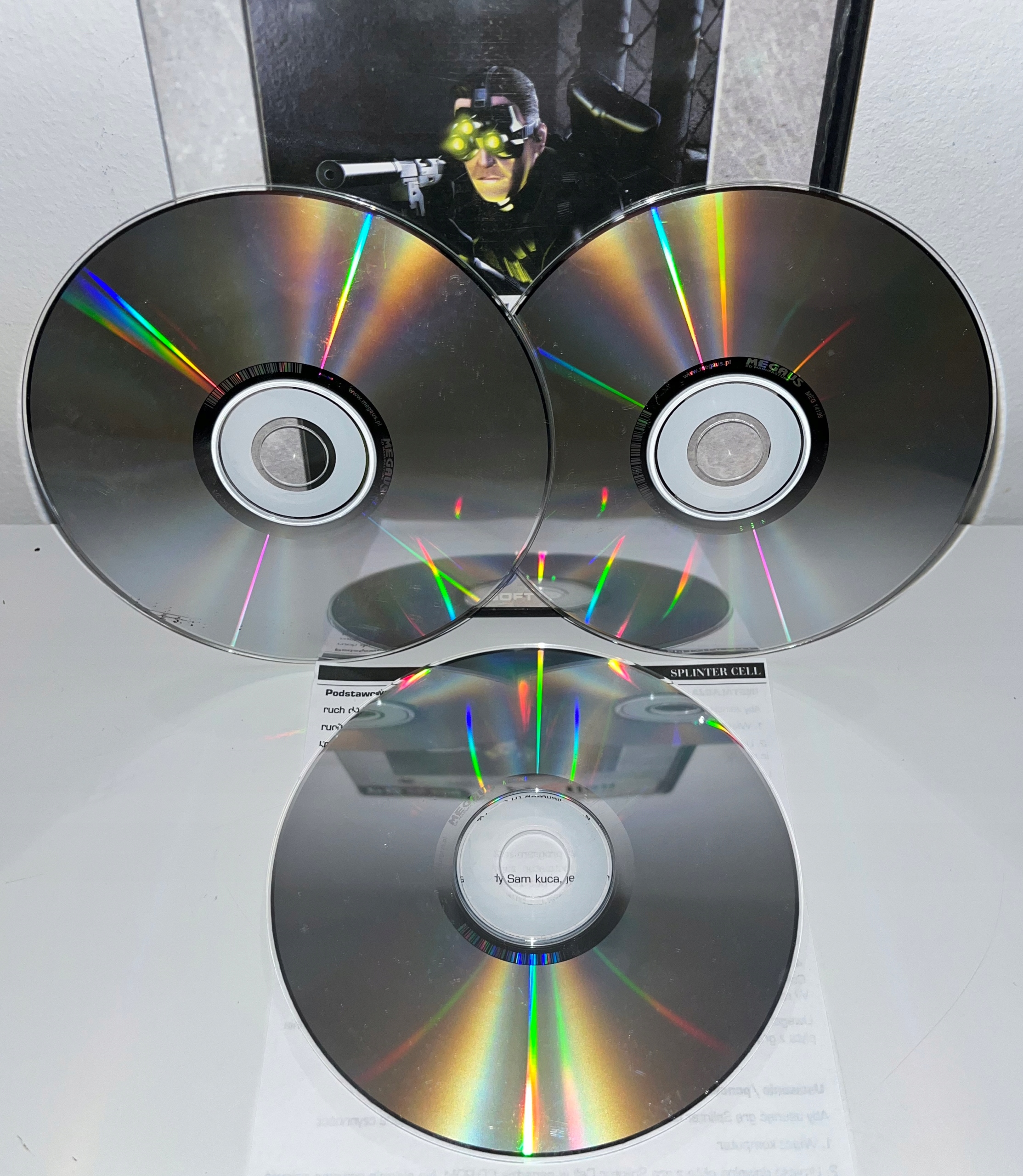 TOM CLANCY'S SPLINTER CELL BOX Producent Ubisoft