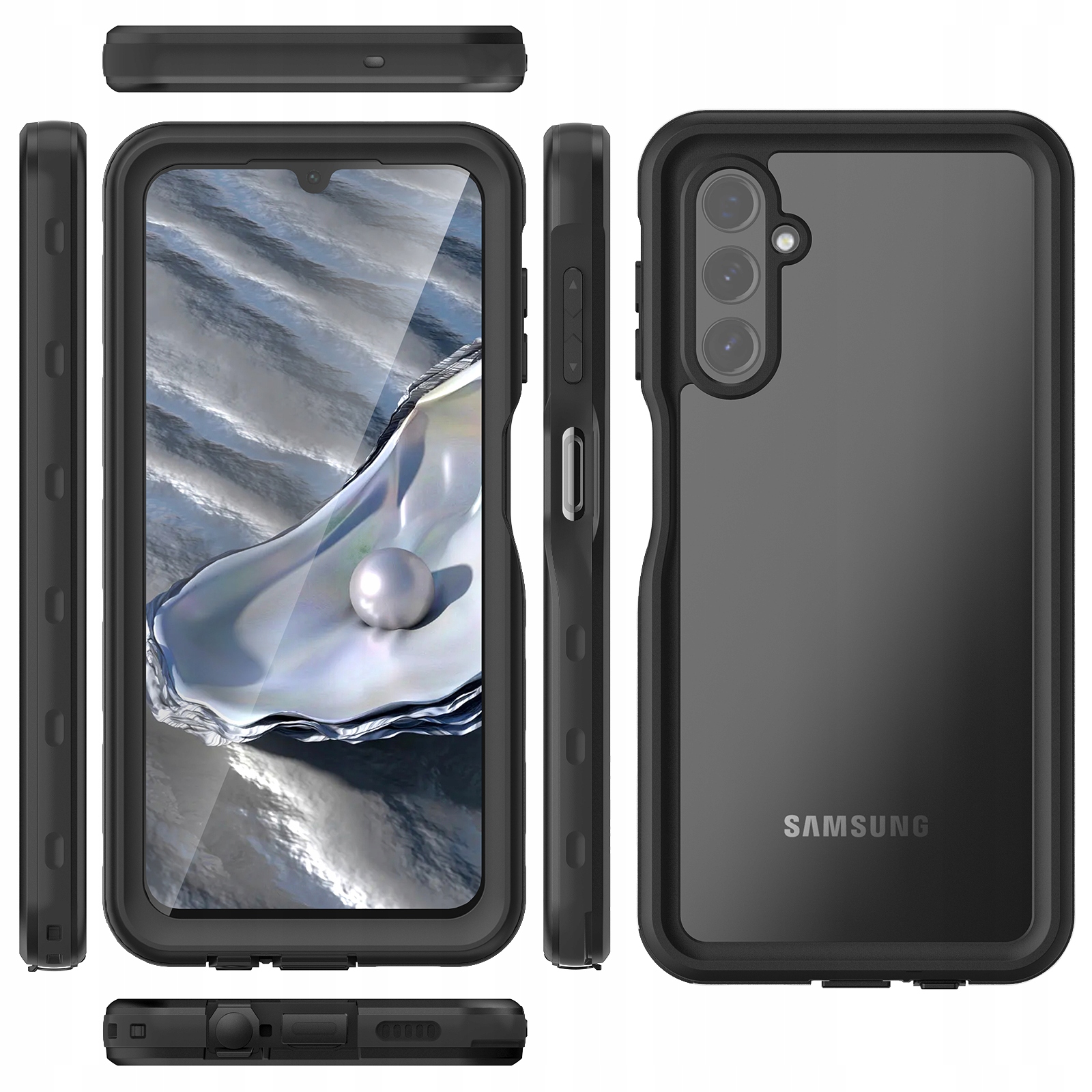 Pancerne Etui 360° Wodoodporne Wytrzymała Obudowa Samsung Galaxy A16 IP68