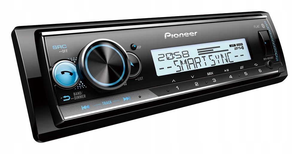 Rádio Marine Pioneer MVH-MS510BT Bluetooth Usb MultiColor pre jachtovú loď