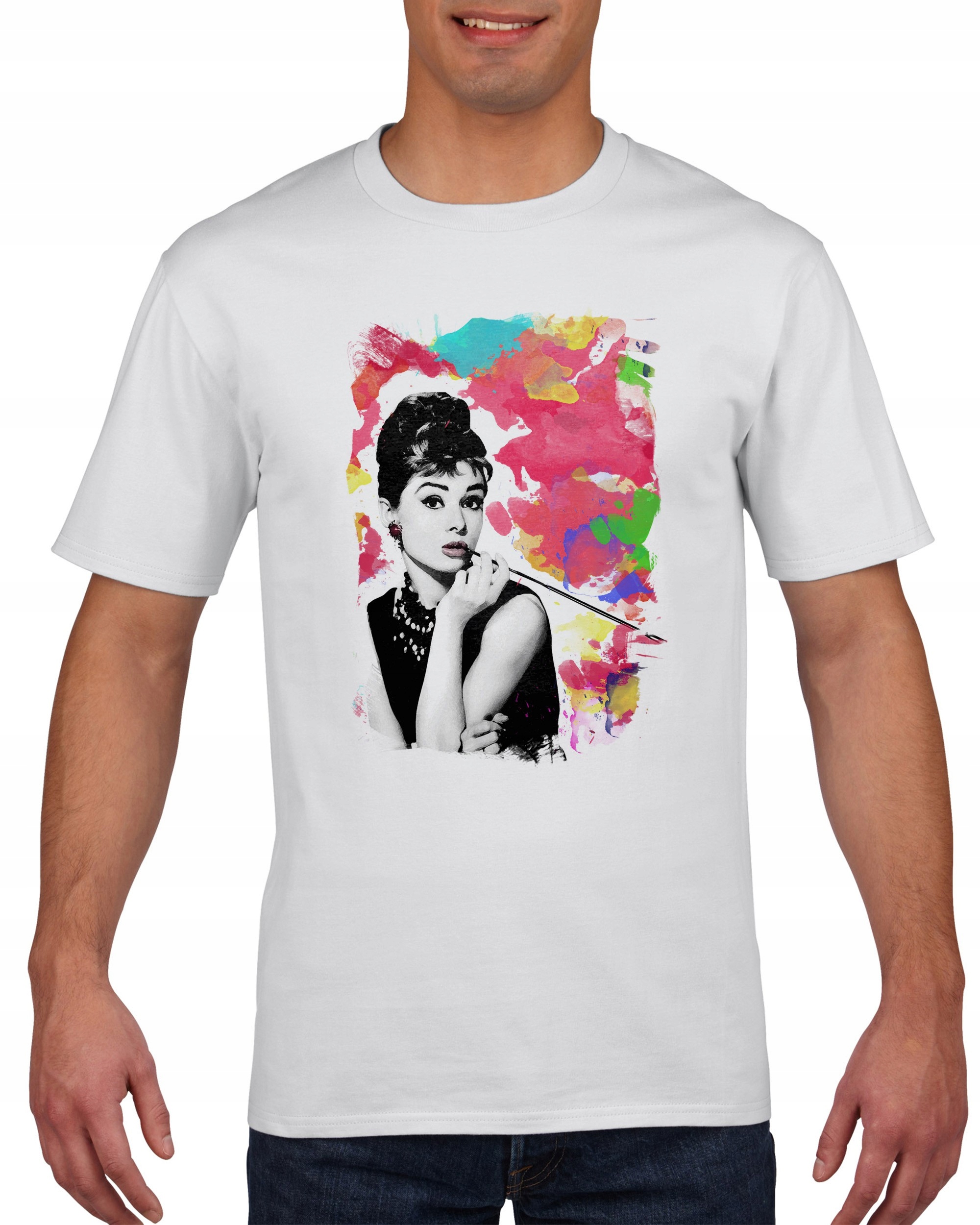 

Koszulka męska Audrey Hepburn S