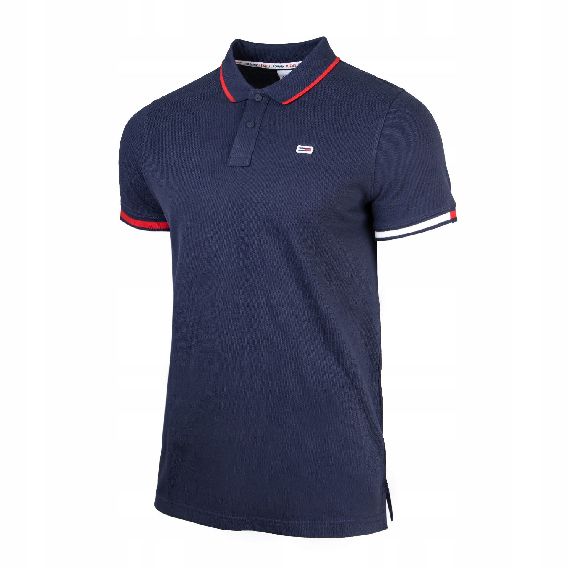 Pánské trička s krátkým rukávem Tommy Hilfiger Modré XL