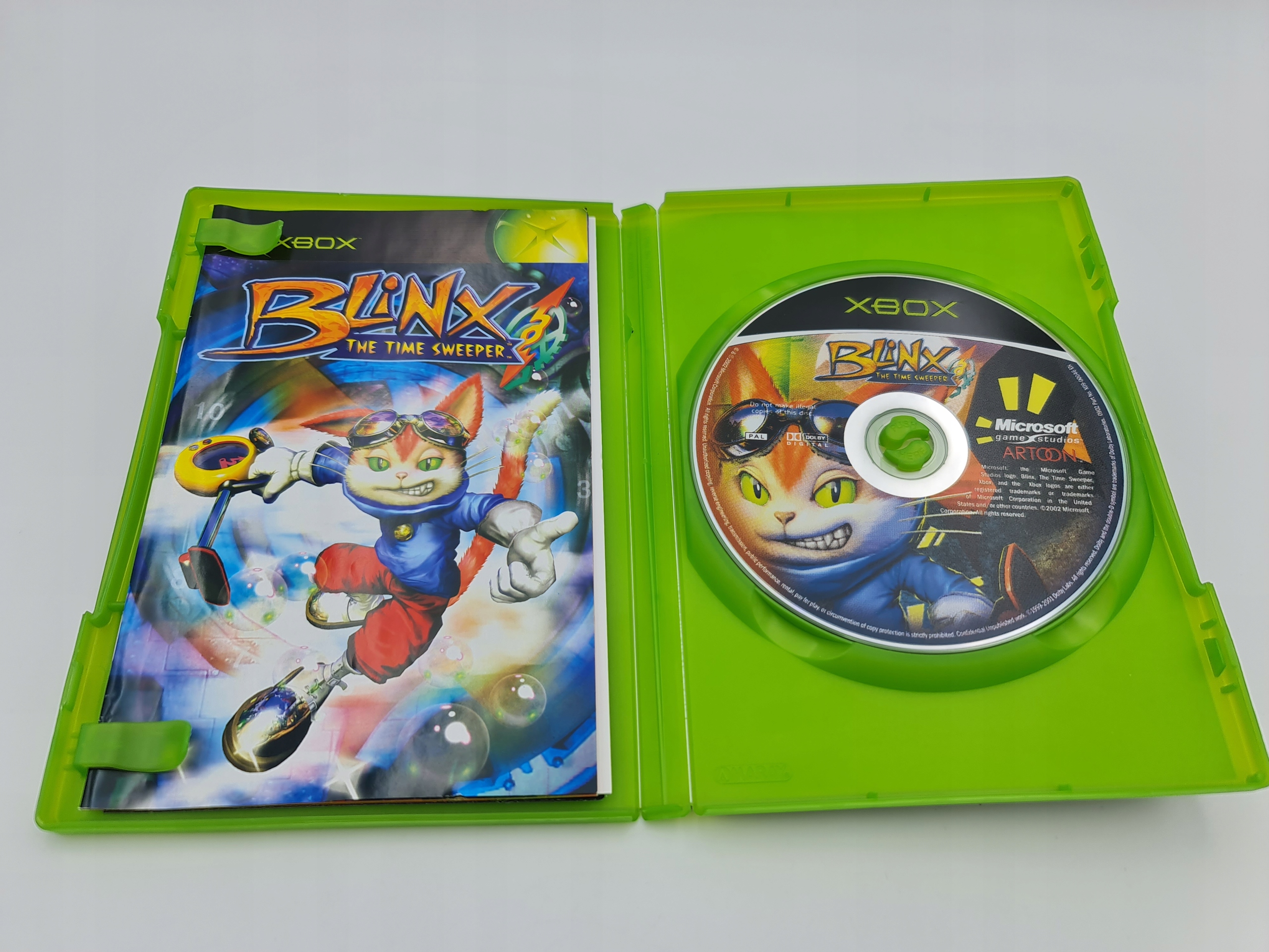 XBOX BLINX THE TIME SWEEPER Tematyka gry akcji