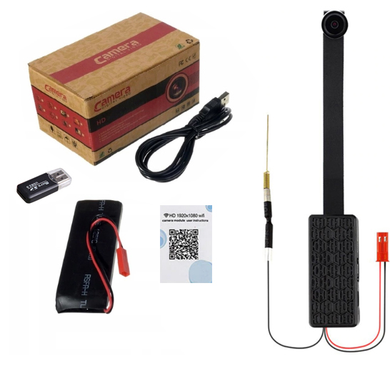 MINIATUROWA KAMERKA HD WiFi NA TELEFON SMARTFONA