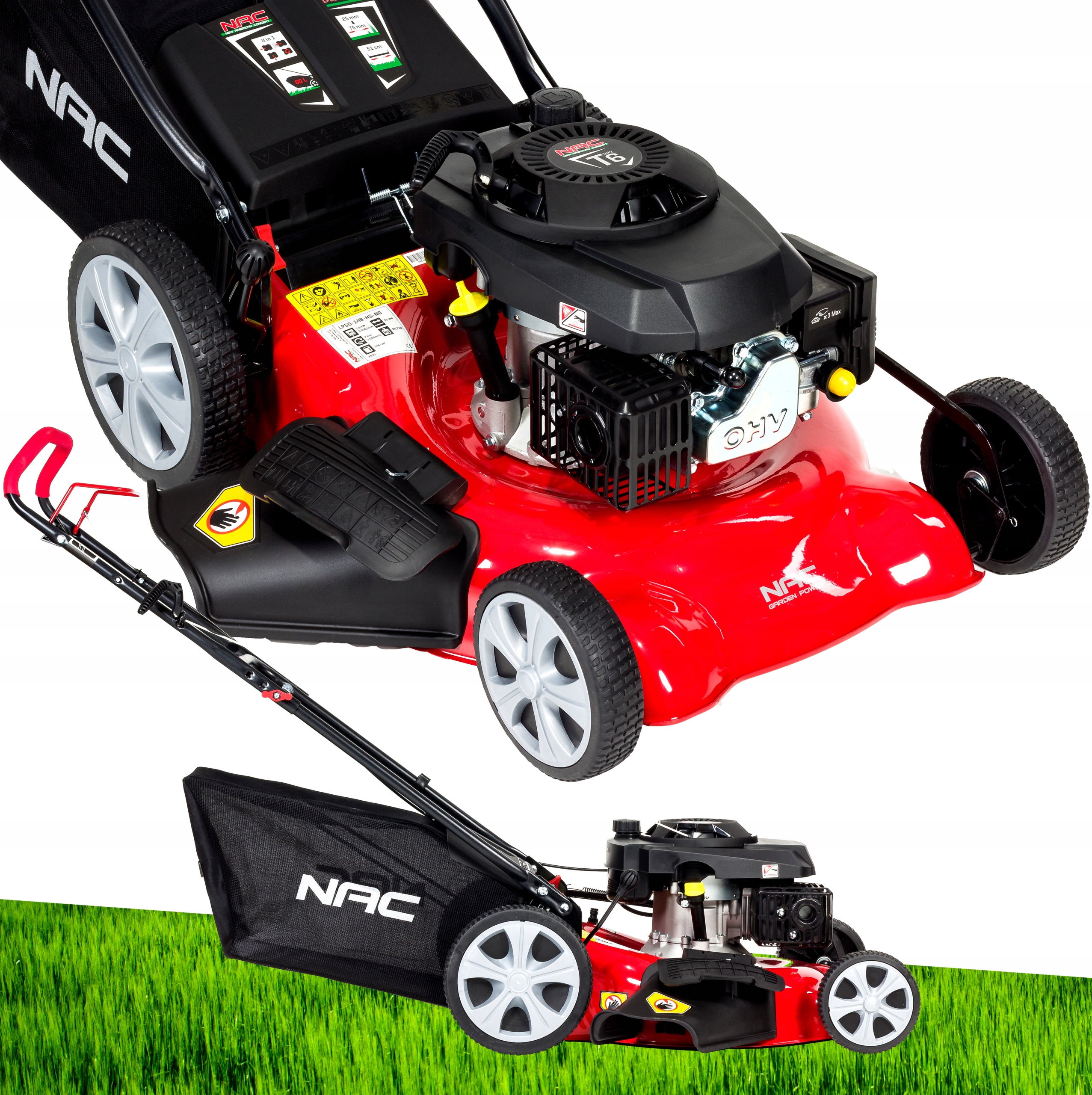 Kosiarka Spalinowa Nac LP50-146-HS-NG 4 w 1