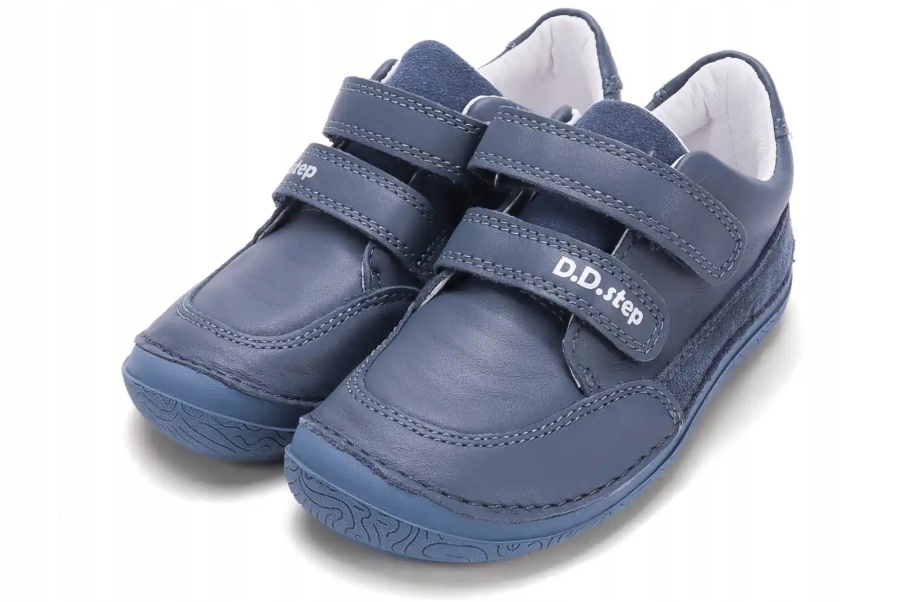 Barefoot Buty Dziecięce do Przedszkola dla Chłopca na Rzepy DDStep 27