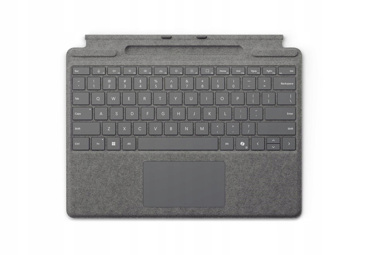 Microsoft Surface Pro Keyboard with Pen Storage (Platinum), Commercial, Eng