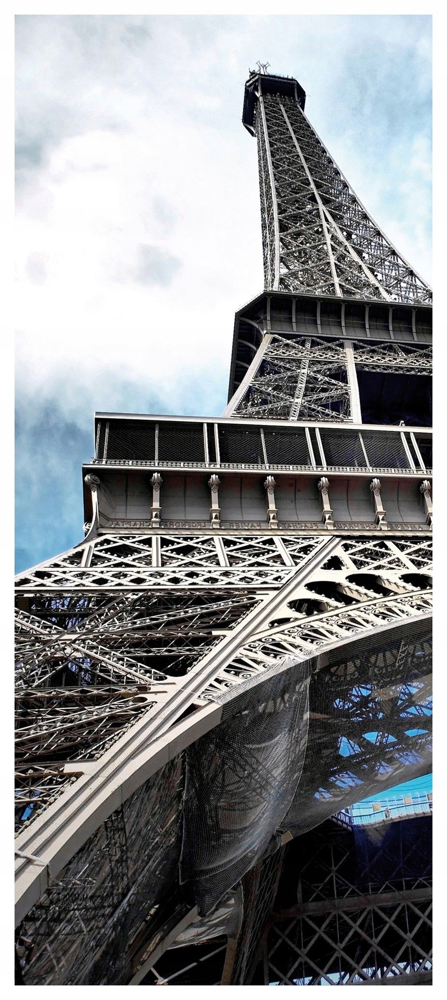 Samolepka Fototapeta Eiffelova věž Paříž do obývacího pokoje ložnice 91x211