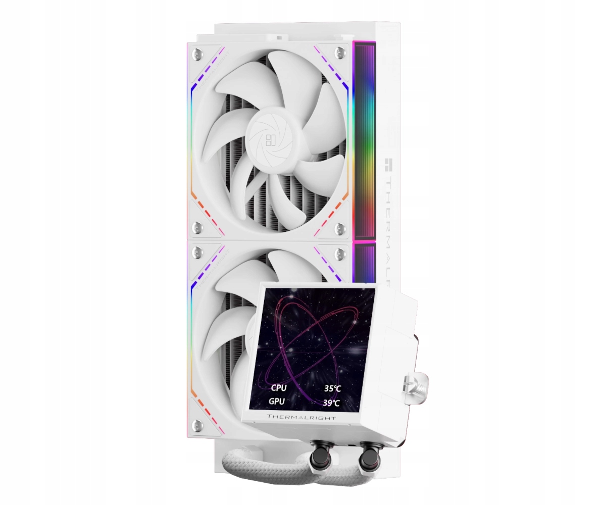 Chłodzenie wodne Aio Thermalright Peerless Vision 240 Argb 2x120mm Białe