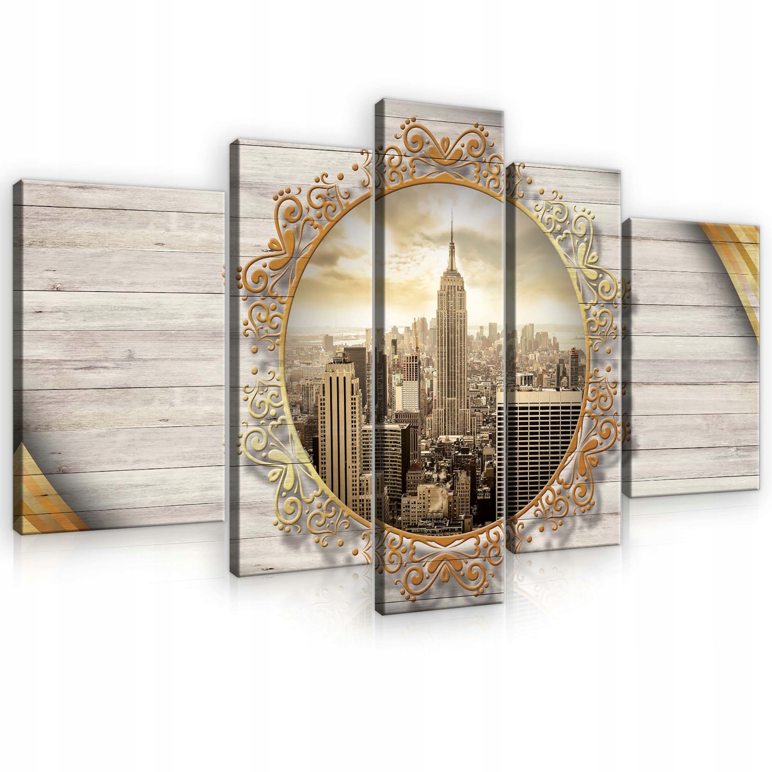 Obraz 170x100 New York Empire State Building panoráma mesta škrabadlá