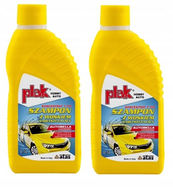 

Plak Autobella Szampon Samochodowy Z Woskiem 0,5L
