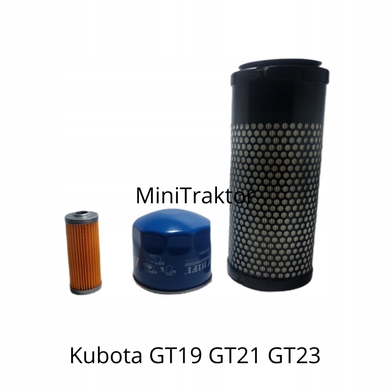 Kubota GT19, GT21, GT23 Sada filtrů