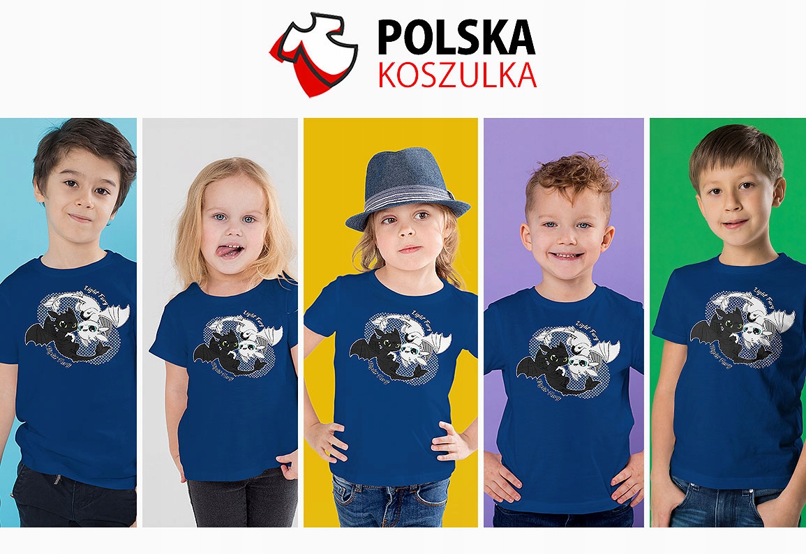 ZESTAW 3W1 KOSZULKA DLA DZIECI TATUAŻE NAKLEJKI JAK WYTRESOWAĆ SMOKA 104 Stan opakowania oryginalne