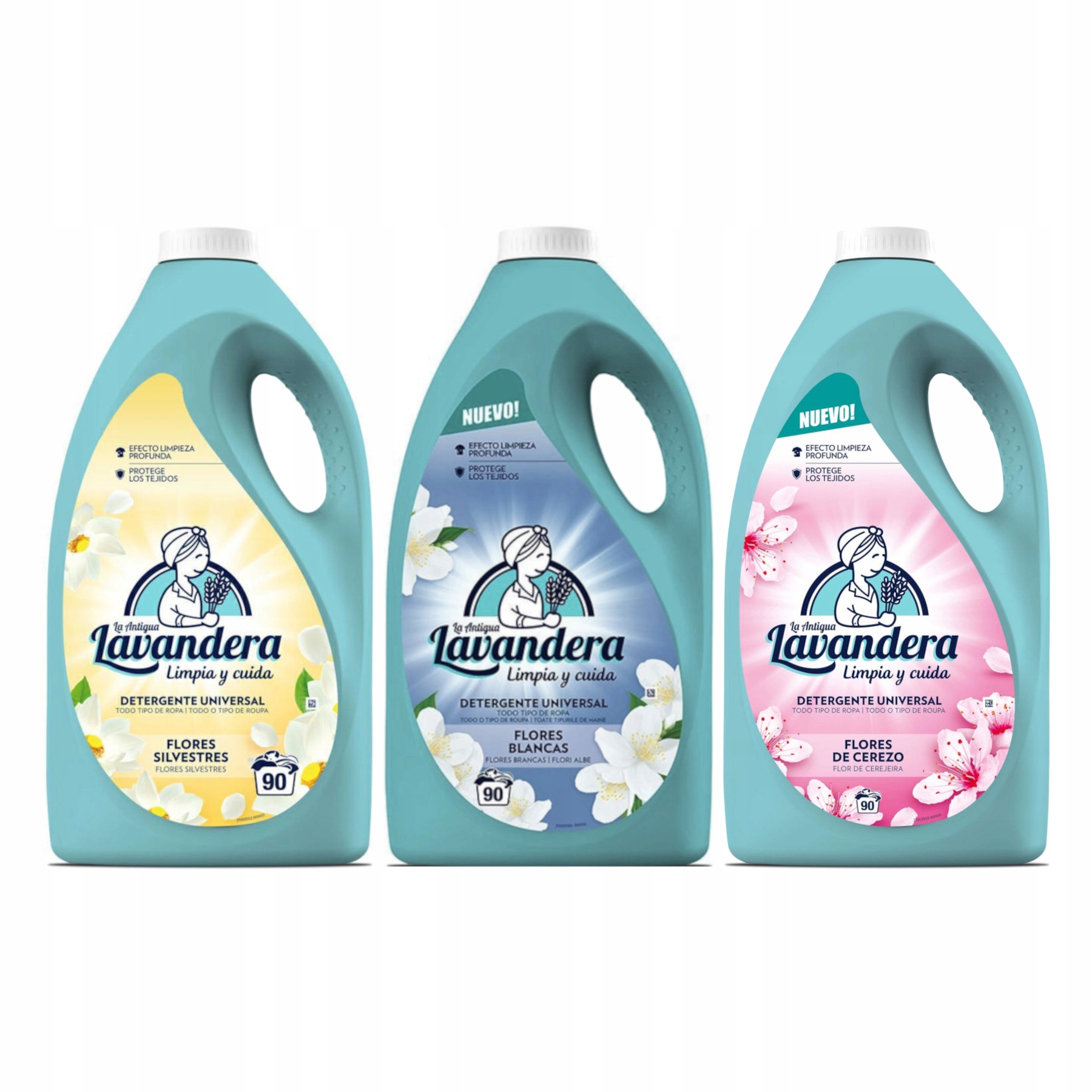 Levně Gel na praní Lavandera Mix vůní 3x 4,5 l