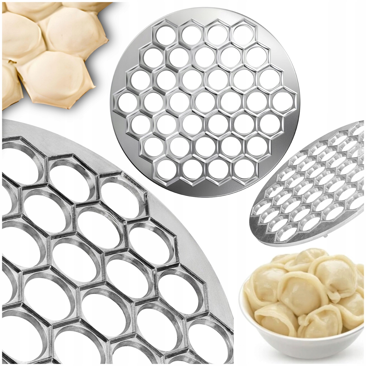 WYKRAWACZ WYKROJNIK DO PIEROGÓW FORMA DO USZEK FOREMKA NA 37 SZTUK RAVIOLI