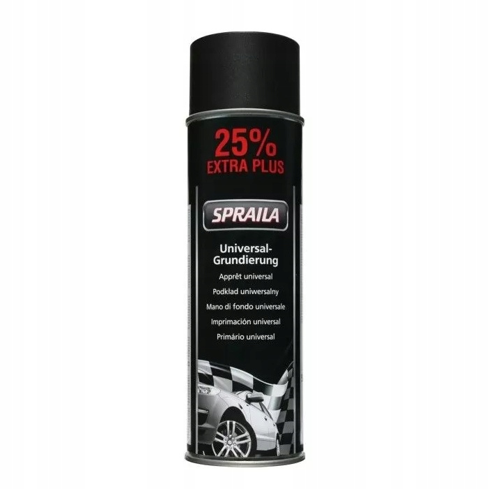 Uniwersalny Podkład Akrylowy czarny Spraila 500ML