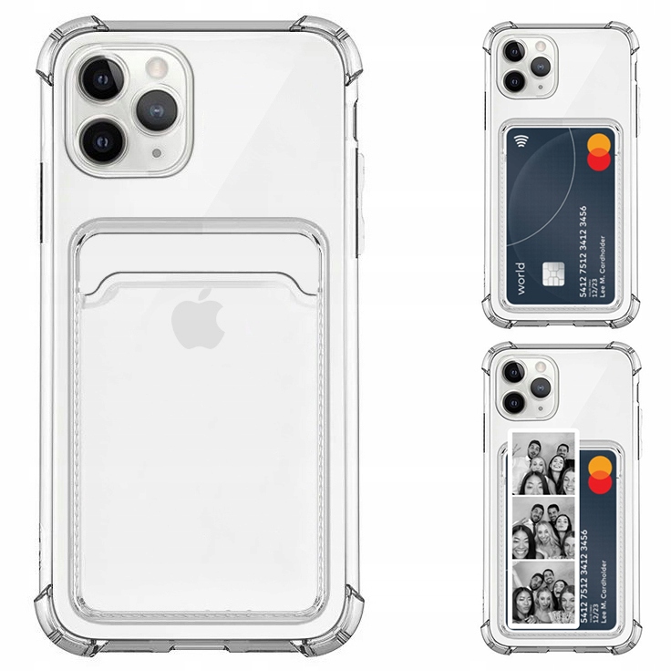 

Etui Case Kieszeń na Kartę do Apple iPhone 13 Pro