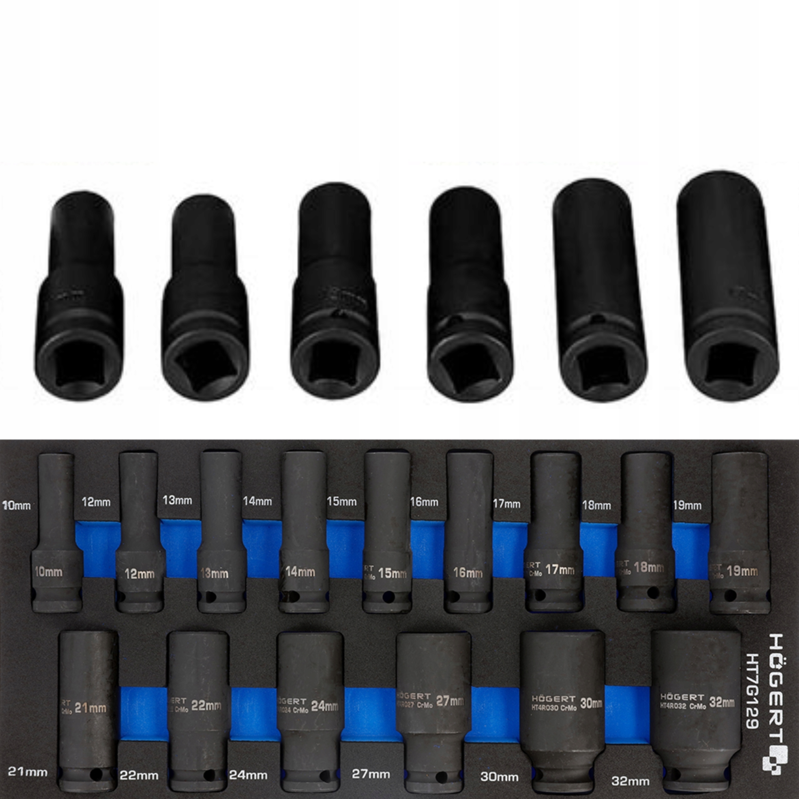 HOGERT НАБОР ИЗ 15 УДАРНЫХ КОЛПАЧКОВ КАРТРИДЖА ШКАФА