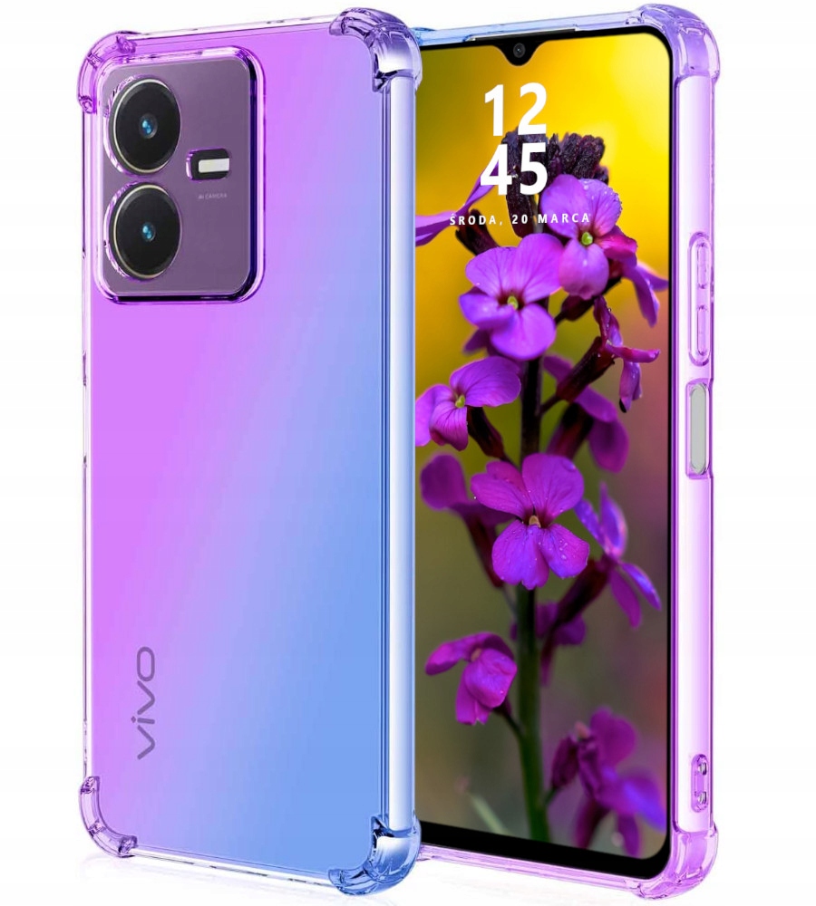 

Etui do Vivo Y22s Mieniący Kolor Szkło