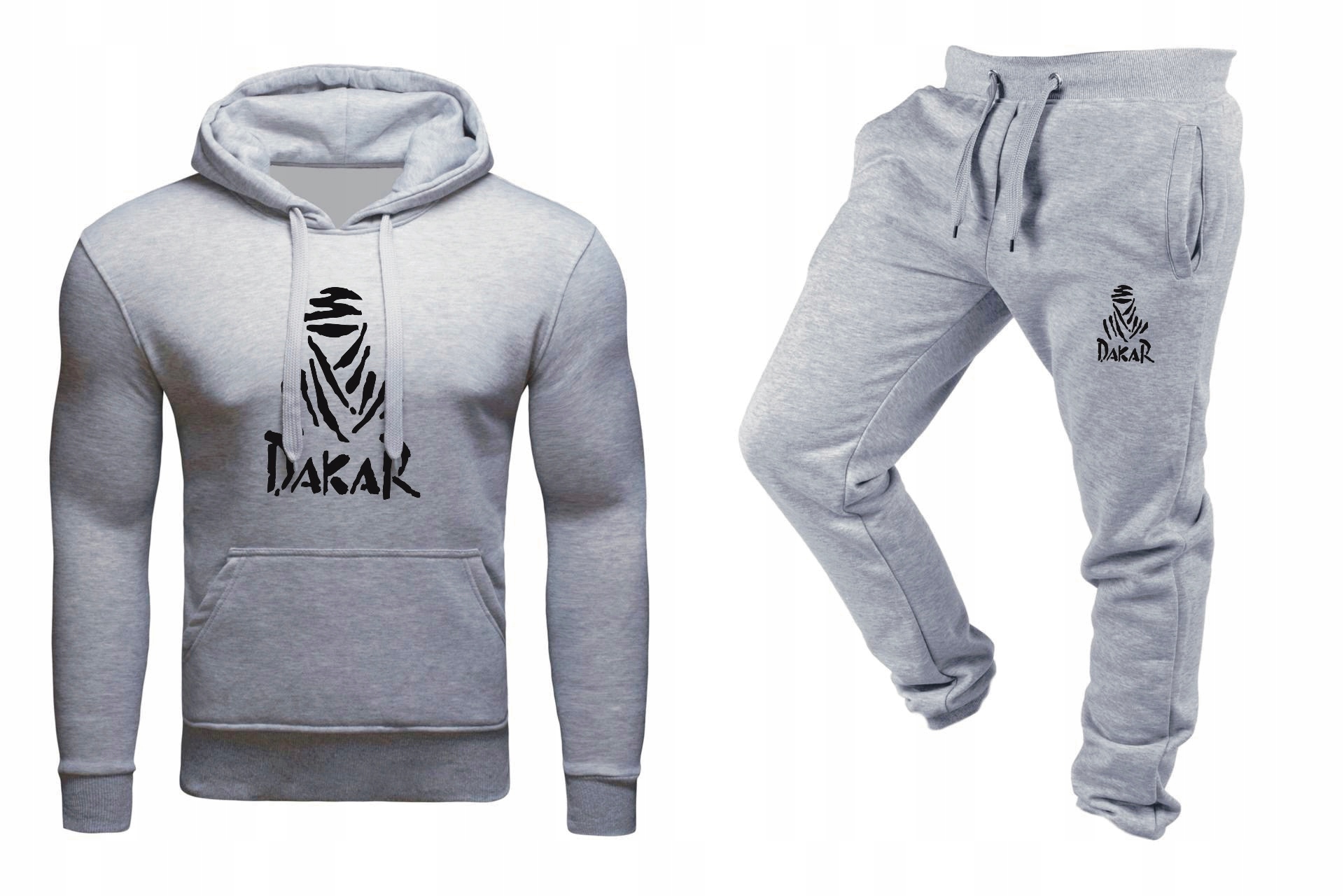 Tepláková Souprava Teplákovka Dakar Mikina A Kalhoty Šedá M