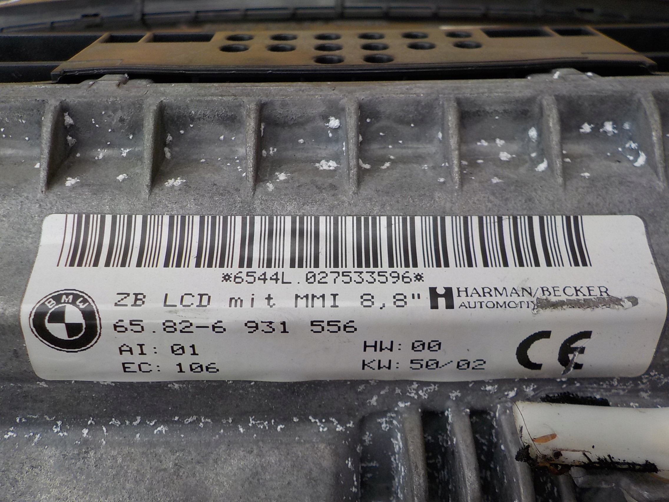 Bildschirm, der Navigation bmw e65 6931556