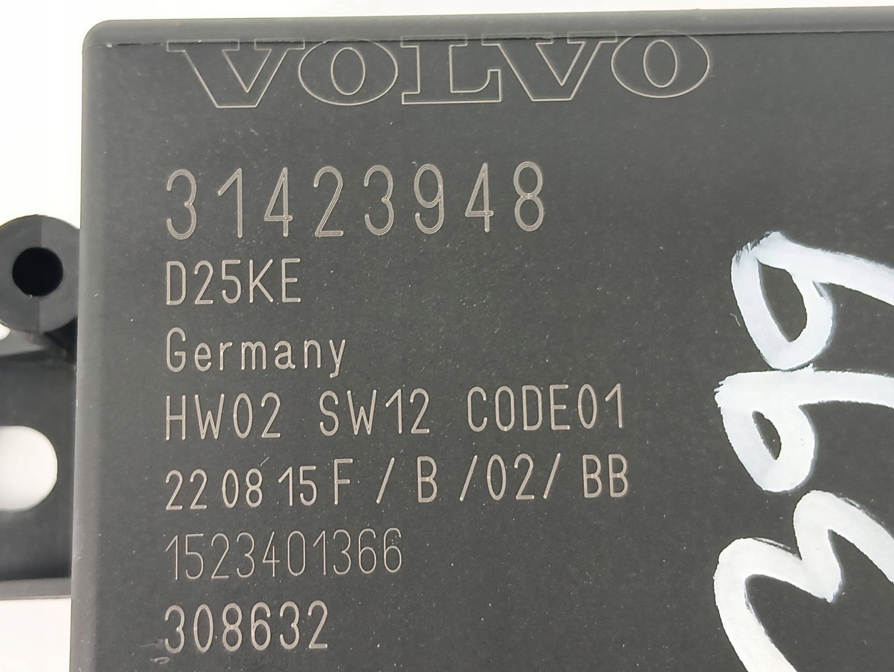modulo PDC parcheggio 31423948 Volvo V40 II (2012-2019)