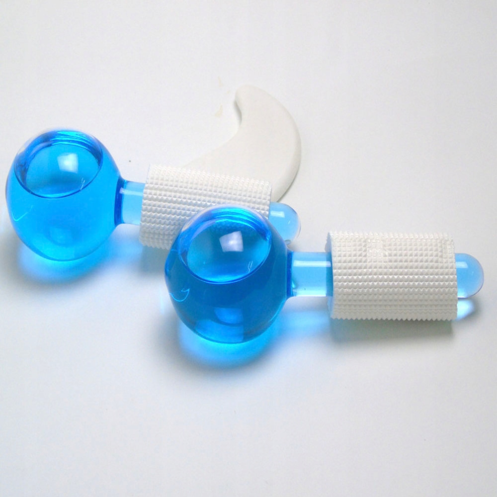 ENERGETYCZNE CHŁODZĄCE KULE DO MASAŻU TWARZY OCZU Marka inna marka