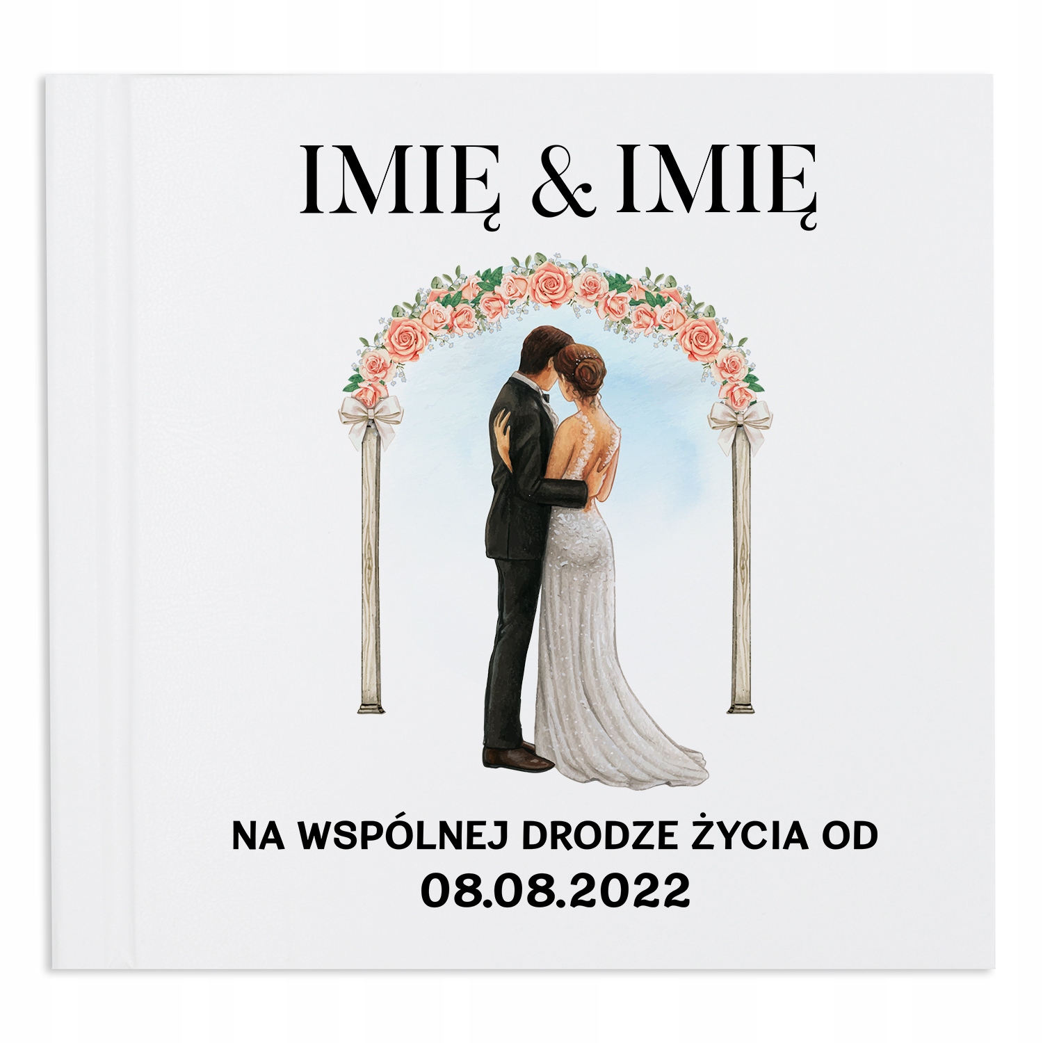 Svatební Album Na Fotky Dárek Vlastní Jméno Datum