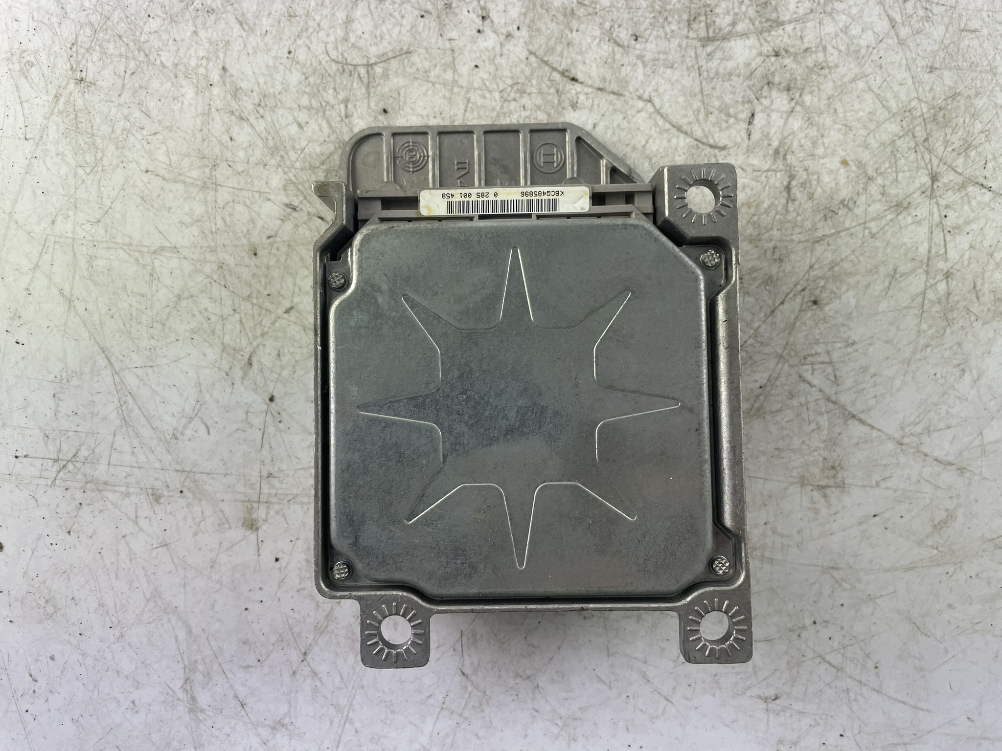 modulo sensor airbag 0 285 001 458 BMW 3 E46 65.77-6912755