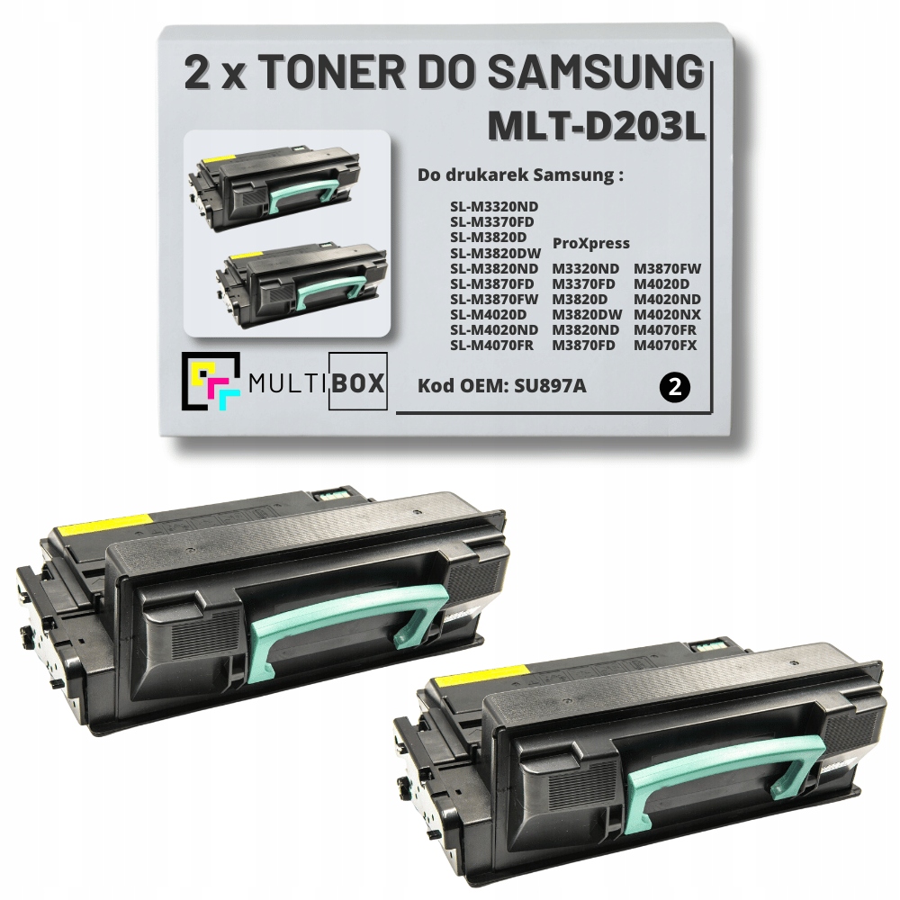 2x Nowy Toner MLT-D203L do Samsung M3820ND M4070FR M4020ND M3870FW M3320ND