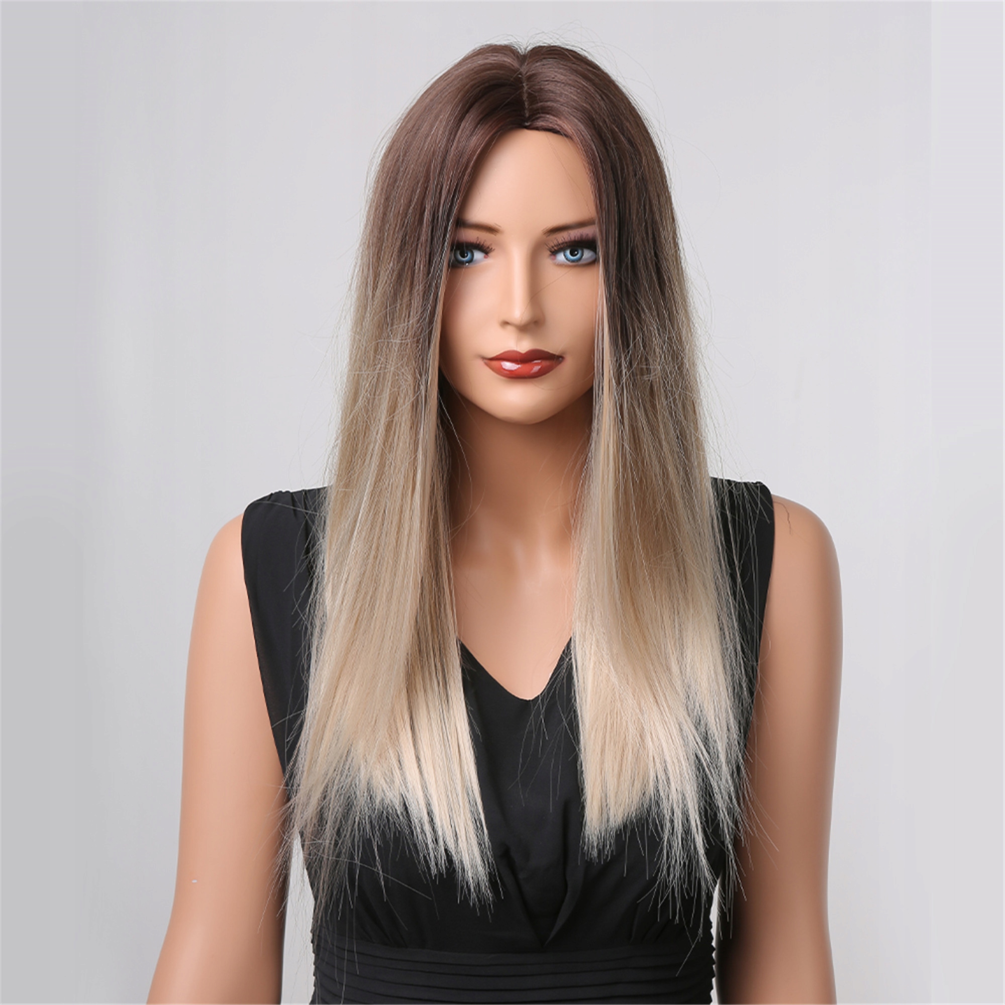 Hnědá ombré paruka Molly