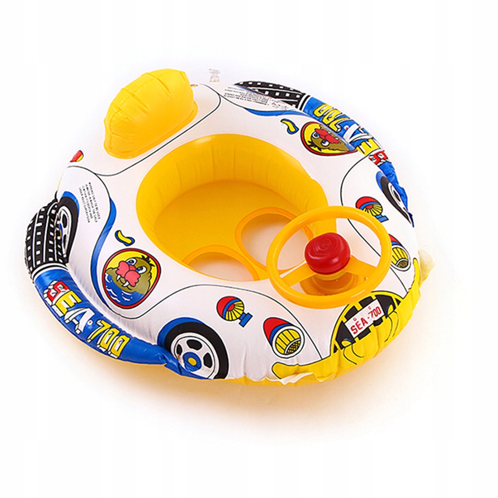 

Dmuchane Koło do pływania pontonik Autko 4669