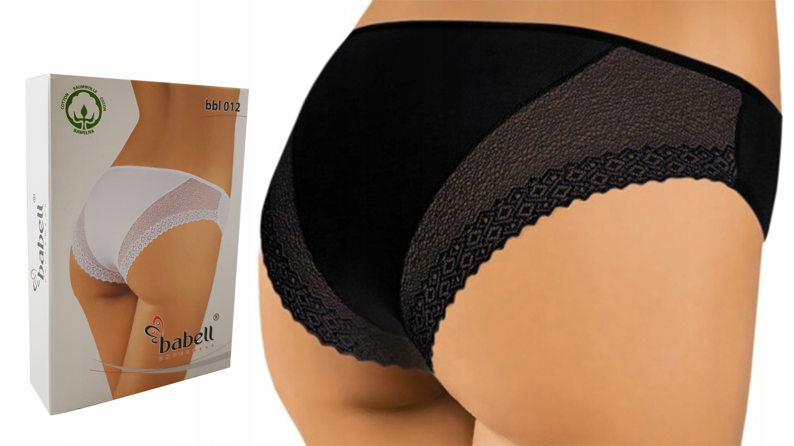 

Babell figi 012, bikini koronka Czarne, S