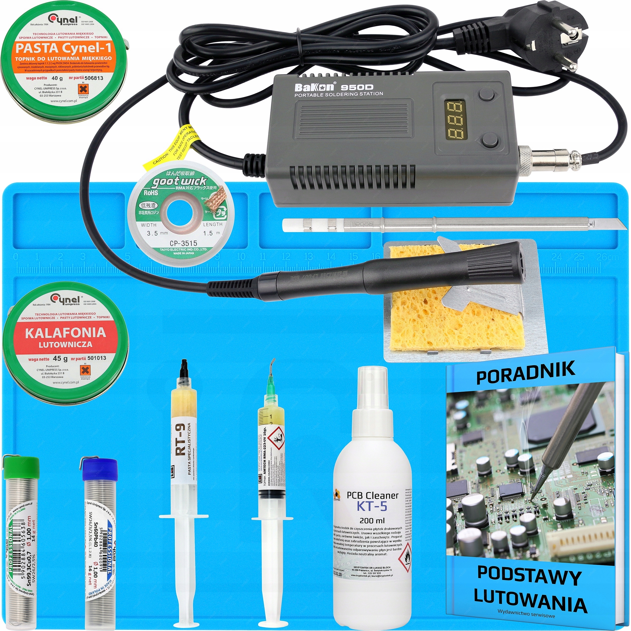 Přesná Pájecí Stanice Bakon 950D Set Návod