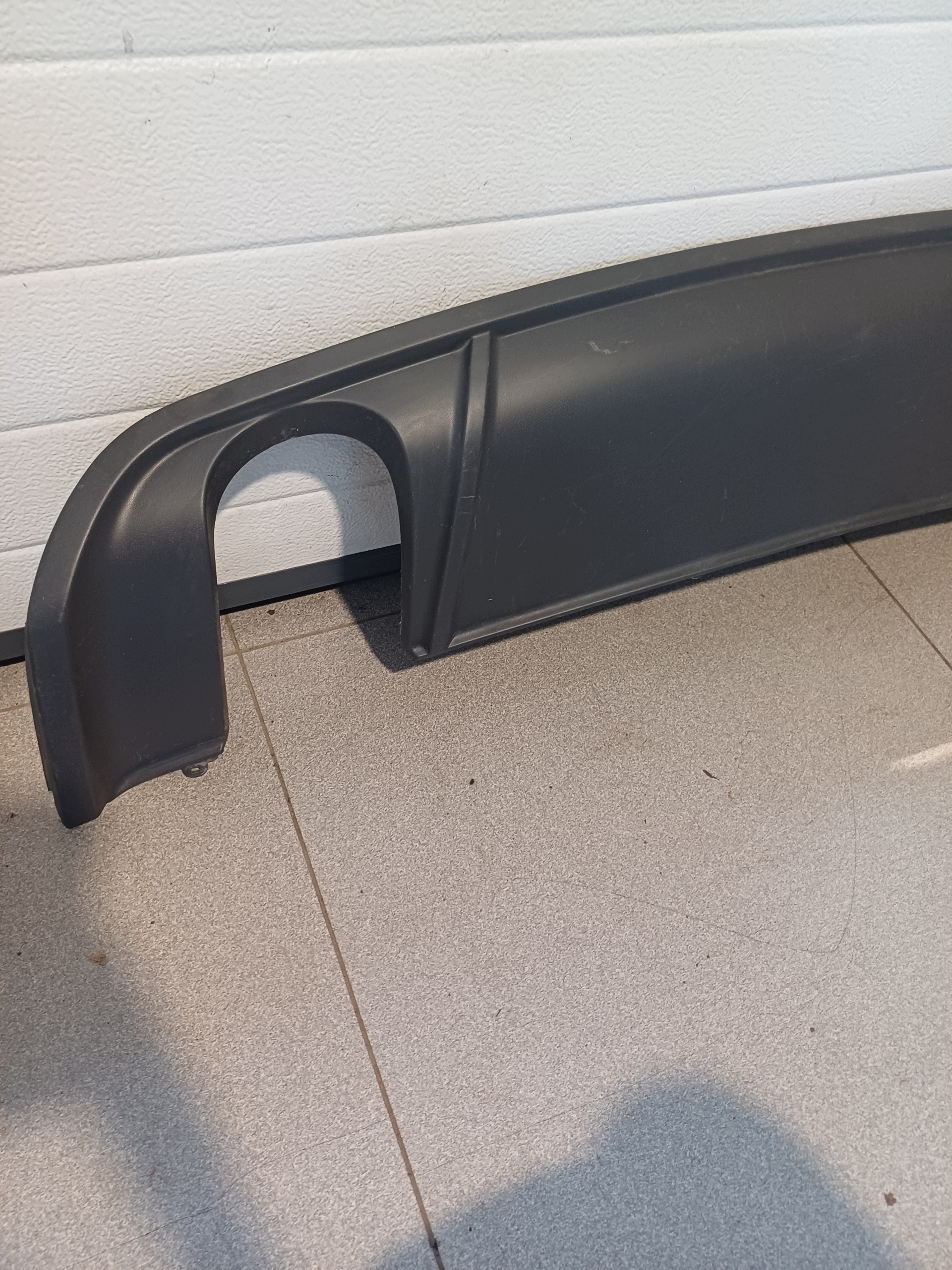 SPOILER der stoßstange heck VW POLO V R- LINE 6R6807568M