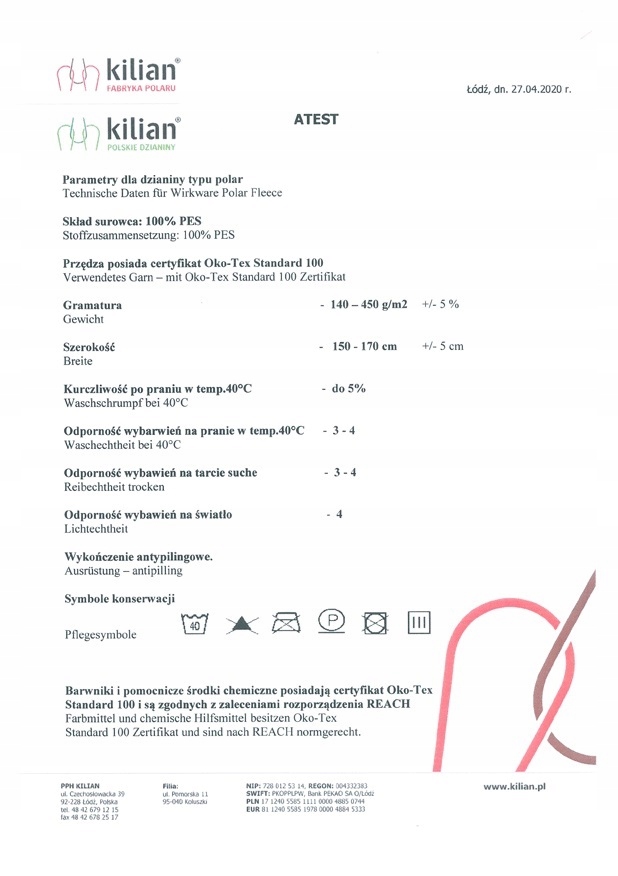 BLUZA POLAR KOMUNIJNY DLA CHŁOPCA BIAŁY 164 Rozmiar 164