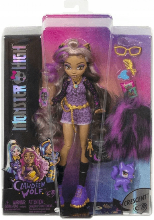 Monster High Lalka Clawdeen Wolf MATTEL