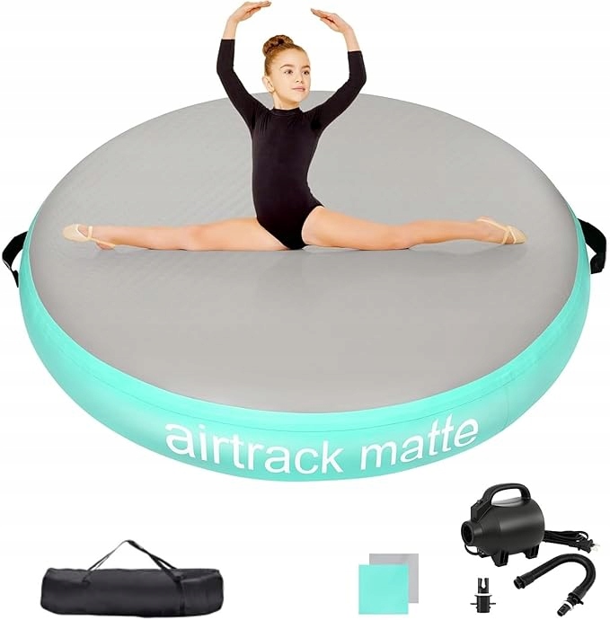 Dmuchana Trampolina gimnastyczna Materac do Ćwiczeń akrobatyki mata Airspot