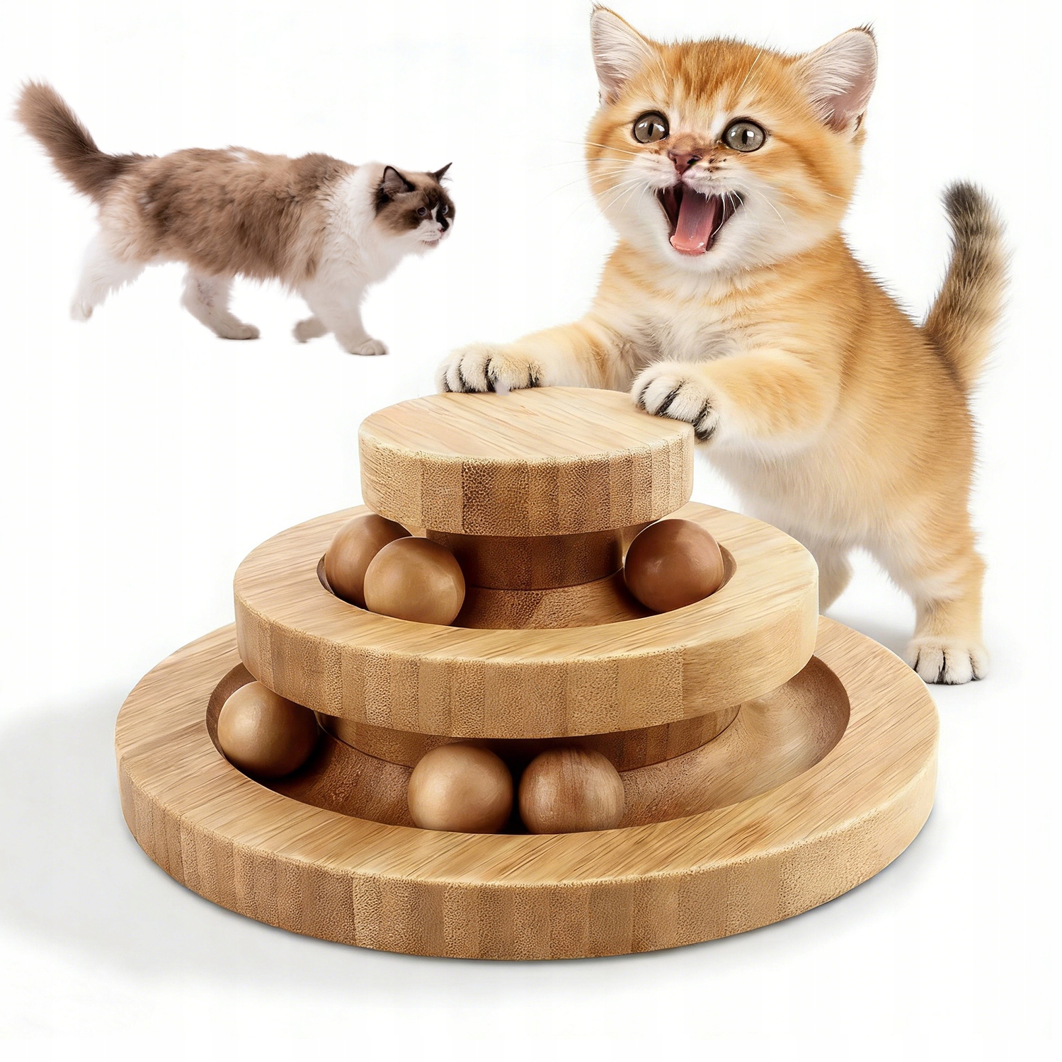 Levně Interaktivní Hračka Pro Kočky Pro Kočky A Válečkem