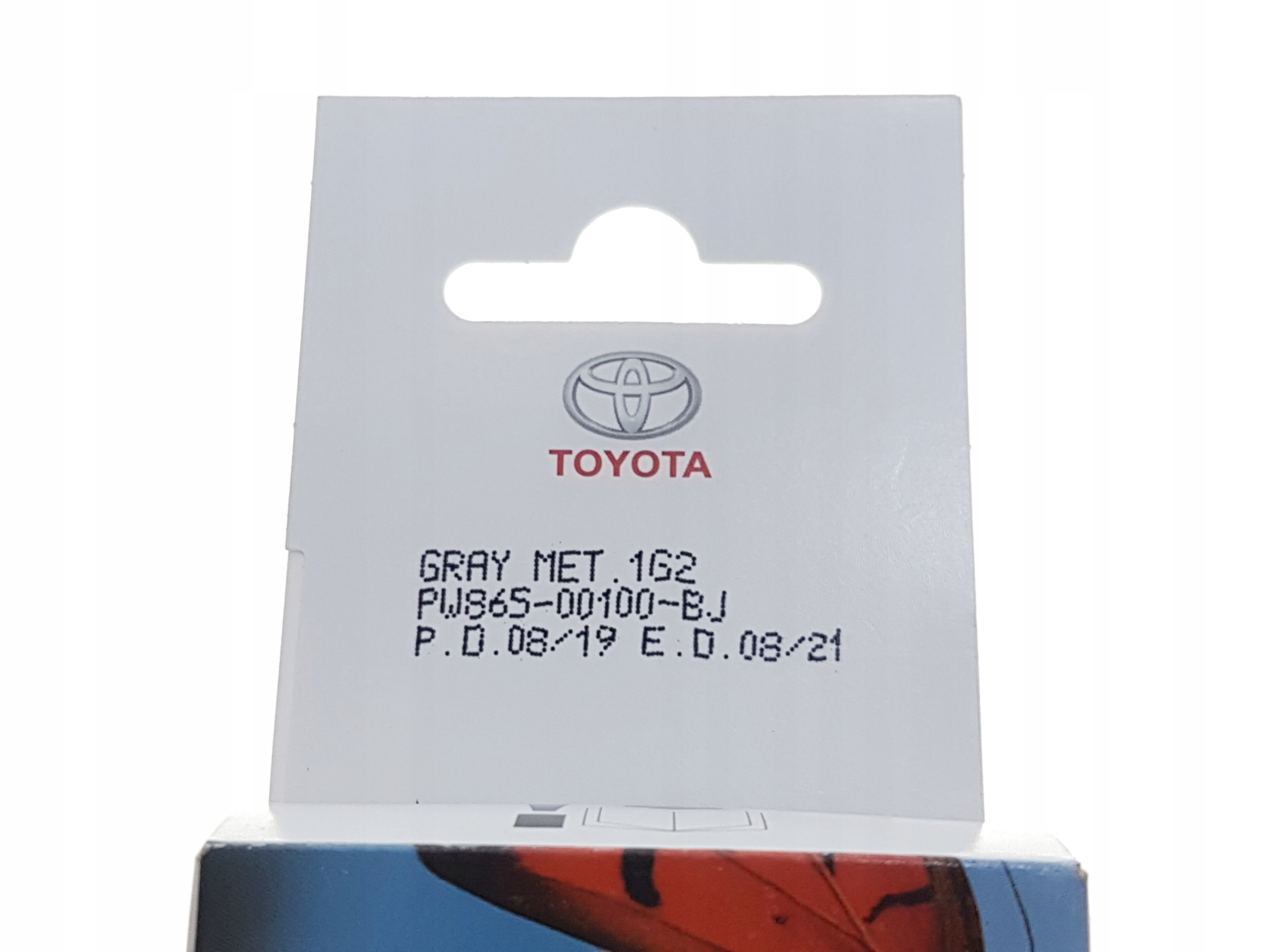 TOYOTA LAKIER ZAPRAWKA FARBA KOLOR GRAFIT 1G2 Pojemność opakowania 9 ml