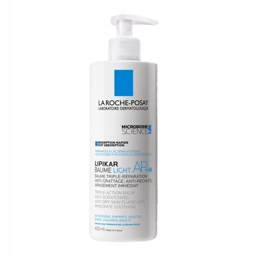 La Roche-Posay Lipikar Baume Light Apm, lekki balsam regenerujący do ciała,