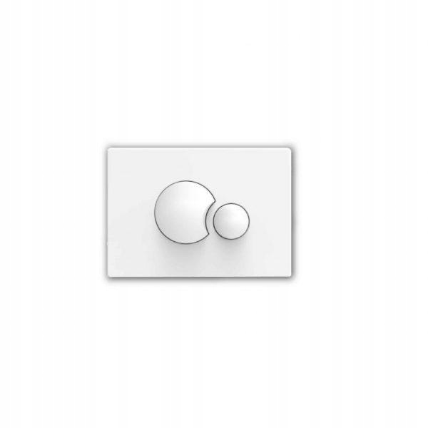 Splachovací tlačítko Sanit S706 Alpská bílá