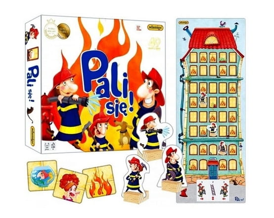 PALI SIĘ! GRA PLANSZOWA ADAMIGO Wydawca Adamigo