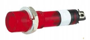 

Żarówka sygnalizacyjna 220V czerwona otwór śr.10mm