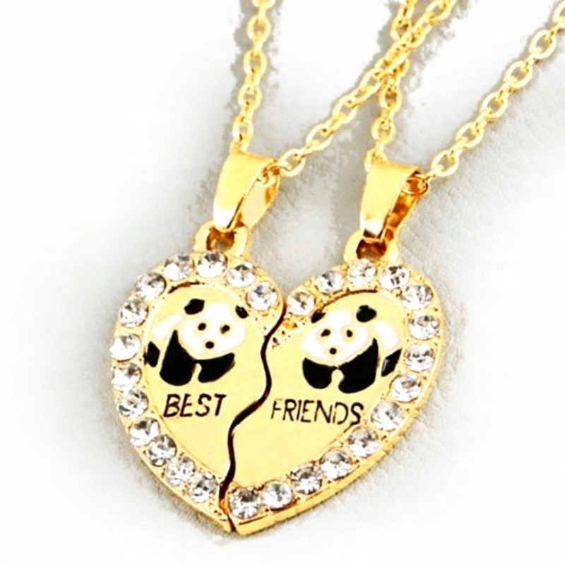 

Naszyjnik Przyjaźni best friends Panda 2 sztuki