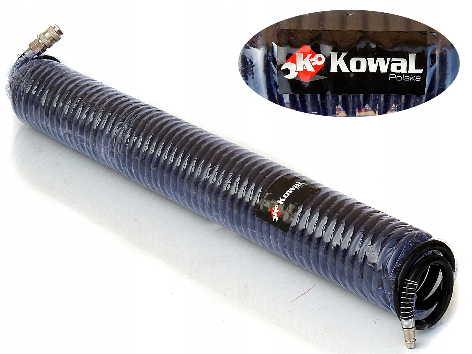 WĄŻ SPIRALNY 20m powietrza do kompresora olejowy