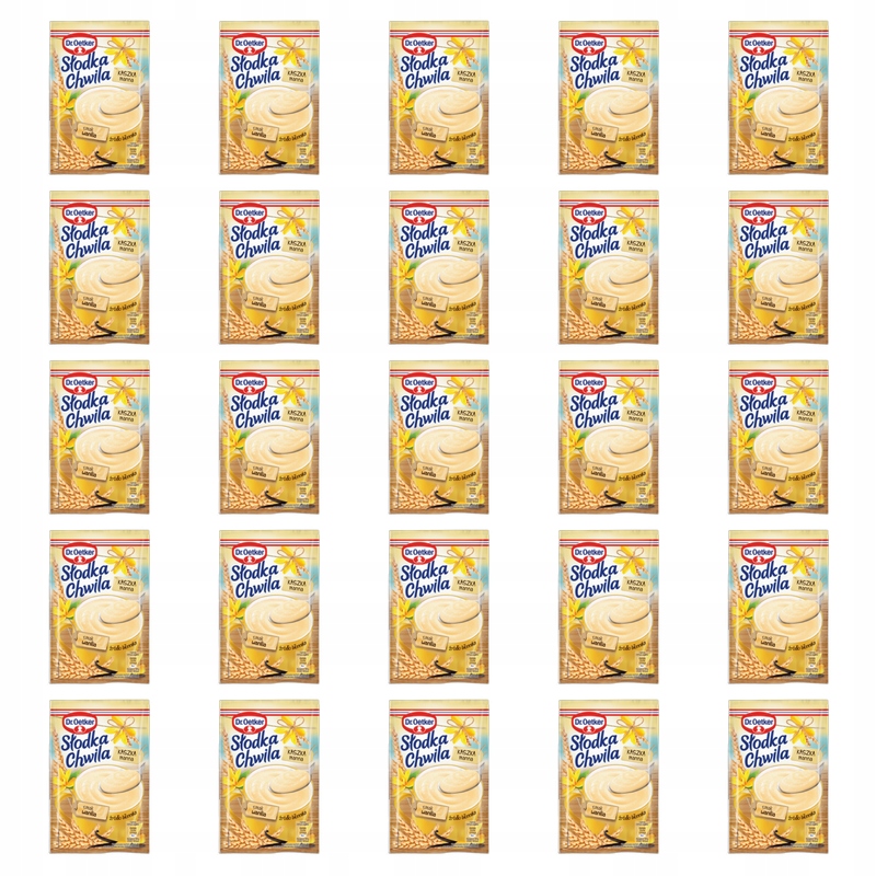 Dr. Oetker Sladká chvíle Kaše vanilková manna 47,5g X25