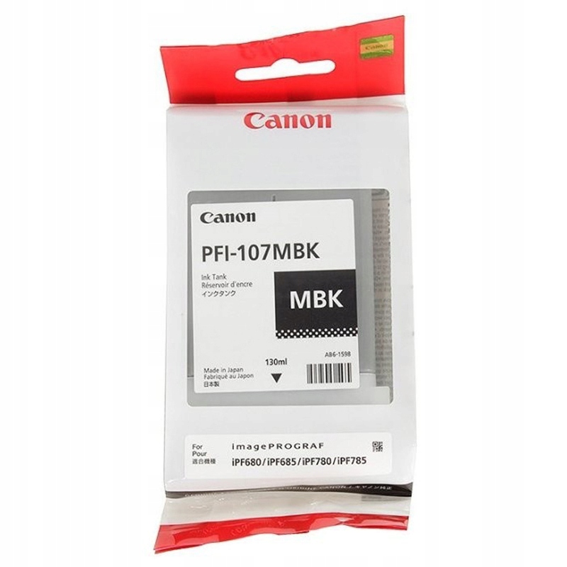 Inkoust Canon PFI-107MBK 6704B001 černý (black)