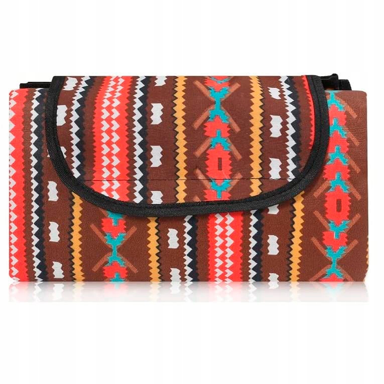 

Duża Mata Na Piknik Na Plażę Do Zabawy Na Dworze