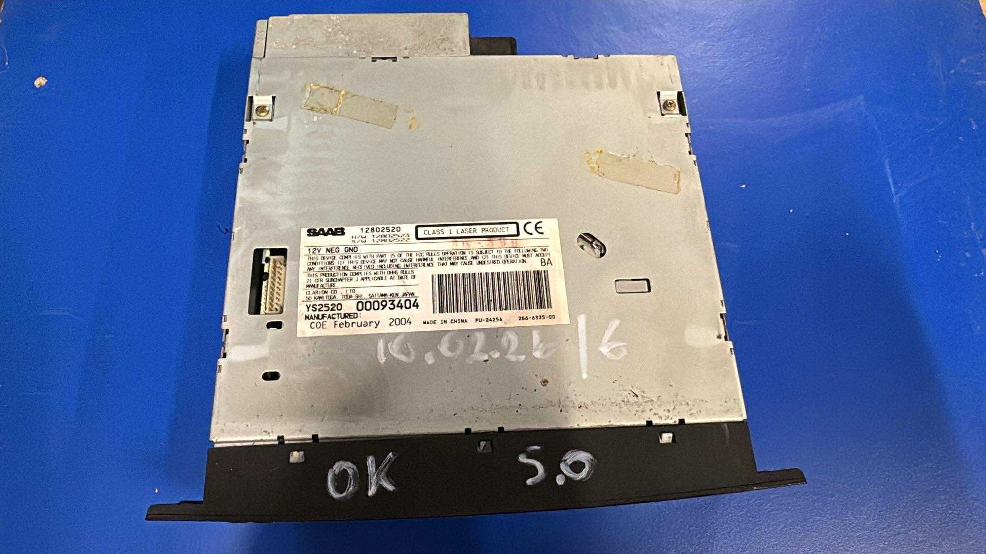 amplifier radia Saab 9-3 93 OE 12762491 ys2491 + changer cd