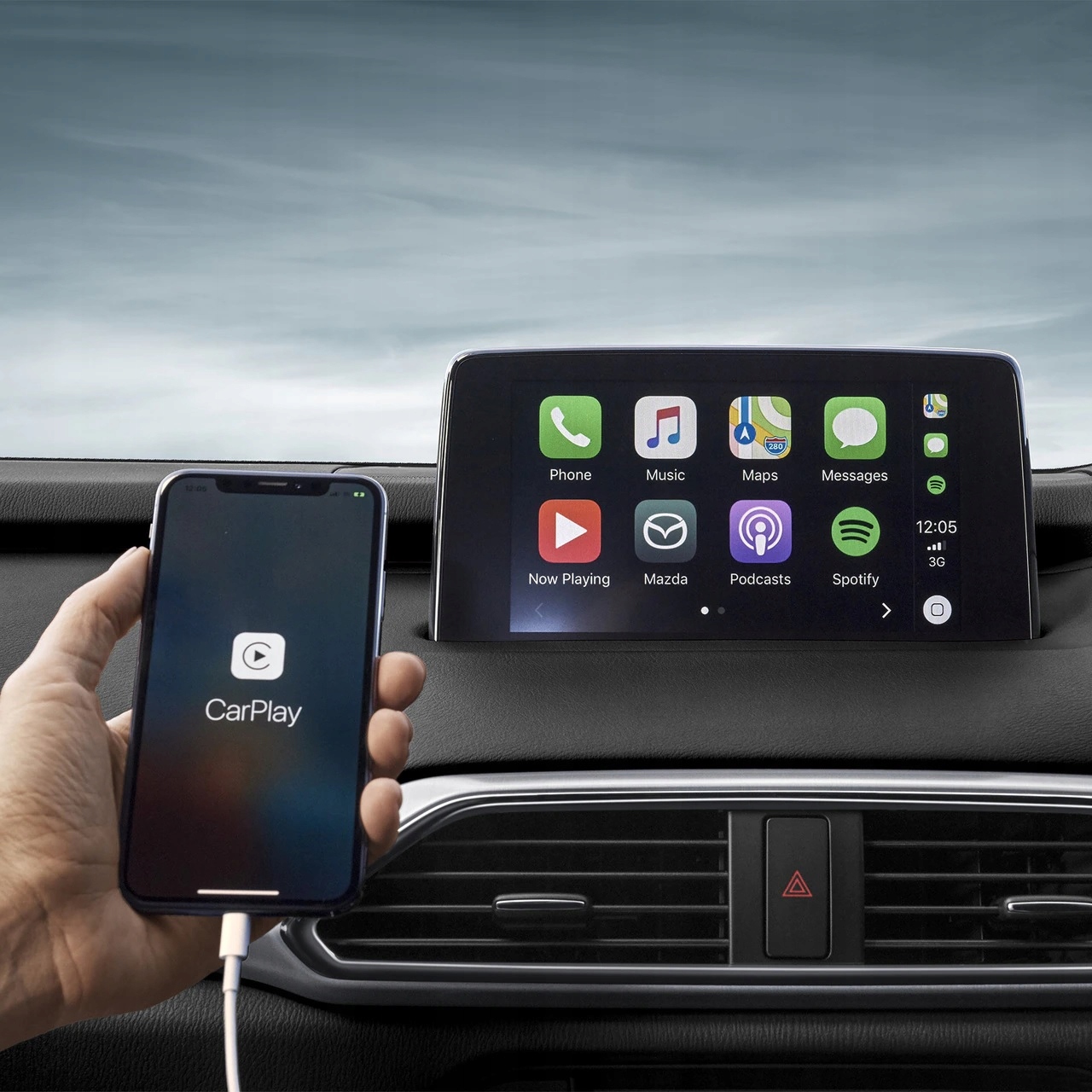 ADAPTER MODUŁ ANDROID AUTO APPLE CARPLAY DO SYSTEMU MAZDA MZD CONNECT Marka Mazda